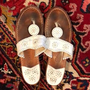 White Jack Rogers in Women’s Size 9